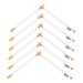 BELLIFFY 12pcs Eyebrow Pencil Sharpener Eyebrow Pencils Eyebrow Pencil for Makeup Wooden White