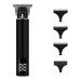 Hair Clippers for Men Electric Hair Clippers for Men Cordless Hair Trimmer Waterproof Beard Trimmer LED Display with 3 Guide Combs Type-c Fast Chager 50 cm Cord Dual Power Modes Black