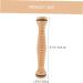 Fomiyes 2-in-1 Wooden Roll Massage and Muscle Relief Roller - Portable Foot & Shoulder Massager for Ultimate Relaxation - Buy Online on GoSupps.com
