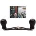 TEAMWILL Black EVA Power Fishing Reel Handle Grip for Abu Garcia Daiwa Baitcasting Reel - Enhanced Performance and Comfort - Buy Online on GoSupps.com