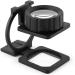 15X Magnifier Stand Measuring Scale Zinc Alloy Material Portable Foldable Magnifying Glass Lens Loupe 28mm/1.1inch Lens Diameter Magnifier Loupe Optical Foldable Magnifying Glass Black - Buy Online on GoSupps.com