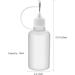 Bantoye 10 Pcs Needle Tip Glue Bottle Applicator Set - DIY Quilling Tool with Precision Tips - 30 ml Plastic Liquid Dropper Bottles - Buy Online on GoSupps.com