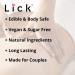 Lick Grape Flavored Edible Massage Oil | Vegan Non-Sticky Vitamin E Infused | Travel-Ready 4 oz - Buy Online on GoSupps.com