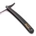 Professional Barber Straight Edge Razors - Macs Brand 51-01 (Black Handle) | International Shipping Available - Buy Online on GoSupps.com