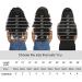 Elailite 7A Virgin Brazilian Human Hair Wefts - Sew-in Hair Bundles Extensions 20 Straight #1B Natural Black - Buy Online on GoSupps.com