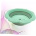 minkissy 1pc Folding Washbasins Washbasin Wash Basin Washing Basins Portable Child 33*33cm Green - Buy Online on GoSupps.com