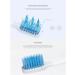 Buy Xiaomi Mi Electric Toothbrush Heads (GUM CARE) - 3 Set Pleations for T300 & T500 | Gentle & Gum-Friendly Replacement Heads - Buy Online on GoSupps.com