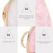 IMIKEYA Palettes pour Bagues de Nail Art en R sine Motif Coquillage Lot de 2 Palettes Triangulaires Marbr es Blanc et Rose Outil de M lange Compact pour Cr ation Manucure Usage - Buy Online on GoSupps.com