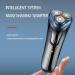 Rechargeable Electric Razor for Men - Cordless Rotary Wet & Dry Shaver | 3 Head Shaving Solution - Buy Online on GoSupps.com