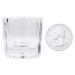 Beauticom Octagon Crystal Glass Dappen Dish Set - 4 Pieces for Nail Dip Powder & Remover - Buy Online on GoSupps.com