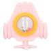 Flexible Silicone Teether - Safe Pink Airplane Shaped Teething Toy with Colorful Beads for Home & Travel - Buy Online on GoSupps.com