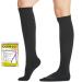 Beaister medical compression stockings women men 20-30 mmHg closed toe area Support stockings graded support for varicose veins edema pregnancy black x-great