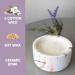 Luxury Lavender Candle - 3-Wick Marble Jar | Scented Relaxation Gift for Women | Aromatherapy & Stress Relief Home Decor - Buy Online on GoSupps.com