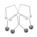 minkissy Face Exerciser 2 Pairs Dimple Trainer Women Dimple Maker Facial Dimple Maker Face Dimple Maker Facial Exerciser Dimple Maker for Face European and American Copper Accessories 4.30X2.50X0.80CM Assorted Color