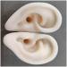 Simulation Ear Model for Ear Picking Teaching - Soft Silicone Ear Model for Acupuncture Ear Picking Practice for Trainees