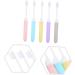 Minkissy 20-Pack Travel Toothbrush Set with Case | Perfect for Camping & Travel - Durable & Decorative Adult Toothbrushes - Buy Online on GoSupps.com
