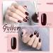 GELLEN Gel Nail Polish Kit - 6 Colors Misty Rose & Midnight Series | Pastel Pink & Wine Tone Gel Manicure Set | Home Nail Art Salon | 0.27 Fl Oz - Buy Online on GoSupps.com