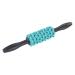 Maximex 2-in-1 fascia and massage scooters-beneficial 2-in-1 fascia and massage scooters with 9 independently movable massage rollers plastic (EVA) 7 x 41 x 7 cm turquoise