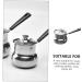 Alipis Stainless Steel Hot Milk Cup Butter Coffee Creamer Milk Steamer Pitcher Milk Frother Household Child YJP37Q9E24138F20WVO Silver 18.7X9X7.7CM - Buy Online on GoSupps.com