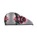 Rose and Butterfly Coral Velvet Dry Hair Cap Quick-Dry Hair Towel Wrap for Women and Men Ideal for Travel & Home