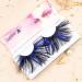 Dorisue Halloween eyelashes Double Lip Black with Blue Big Extra Long Feather eyelashes Long and Thick Exaggerated False Eyelashes Extension for Women Girls Cosplay Fancy Ball Halloween (Blue) - Buy Online on GoSupps.com