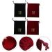MUSISALY 4pcs Storage Bag Hair Dryer Case Tote Bag for Travel Blow Dryer Travel Bag Drawstring Bags Fabric - Buy Online on GoSupps.com