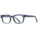 LIGOES TR90 Anti Blue Light Glasses Frame Retro Square Prescription Glasses Women Fashion Eyeglasses Blue With Clear