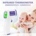 Medical Grade No-Touch Forehead Thermometer for Adults and Kids - 1 Sec Reading, 3-in-1, Fever Alarm, Mute Mode, FDA Certified - Purple - Buy Online on GoSupps.com