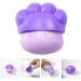 HONMEET Plastic Cosmetics Brush Blush Brush for Cheeks Brush for Makeup Artificial Fiber Purple Brush - Buy Online on GoSupps.com