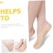 FOMIYES Mens Invisible Toe Separator Boat Socks - 1 Pair | Men & Women Orthodontic Toe Correcting Socks | Comfortable Toe Wraps & Bandages - 17.8x8cm - Buy Online on GoSupps.com