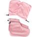 2paires Mitaines Pour Th rapie Cire Lot Accessoires De Bain Coton Thermique Pour Usage Domestique Ou Professionnel 28x20cm rose - Buy Online on GoSupps.com