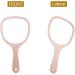 Beaupretty Vintage Wood Handheld Mirror - Portable Vanity & Barber Mirror for Salon Women - Buy Online on GoSupps.com