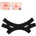 Double Chin Reducer Slimming Face V Line Shaper Facial Masks Strap V Face Compression Chin Bandag Slimming Face Strap Black Face Slimming Strap Portable Light Weight Breathable (S) - Buy Online on GoSupps.com
