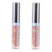 Healvian 2pcs Glow Eye Powder Shining Eyeshadow Glitter Eyeliner Sparkling Eyeliner Liquid Eyeliners