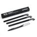 KZBOY Microblading Eyebrow Mapping Pencils with a Sharpener (Brown)