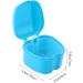 Healeved 8 STK Prosthesis Cleaning Suitcase | Durable Plastic Storage Box for Travel & Prosthetic Teeth Care - Buy Online on GoSupps.com