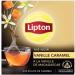 Lipton Rainforest Alliance Black Tea Vanilla & Caramel 60 Bags (Pack of 3 x 20 Bags) - Buy Online on GoSupps.com