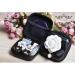 KCHYCV Vintage Contact Lens Case - Travel Set for 2 Pairs White Glasses Case | International Shipping Available - Buy Online on GoSupps.com
