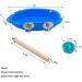 Bird Bath Tub Set - Wooden Branches, Colorful Rattan Balls, Bird Shower Bathing Bowl - Parrot Bathtub, Cage Accessories - Buy Online on GoSupps.com