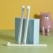 Ssiyiya 2 Pcs Pet Toothbrushes Cat Toothbrush Dog Teeth Cleaning Toothbrush Extra Soft Dog Toothbrushes for Puppy Small Dog and Cat Pet Teeth Cleaning(White) - Buy Online on GoSupps.com