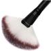 minkissy black makeup Cosmetics Large Powder Foundation Brush Wood Handle Brush blush brush big fan wooden handle brush sector Bamboo - Buy Online on GoSupps.com