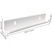 Acrylic Hair Extension Holder - Portable Hair Extensions Stand Wall Hanger with Suction Cups | Hair Extension Wigs Sectioning Display Holder Stand for Clip-in Extensions Styling Washing Braiding White - Buy Online on GoSupps.com