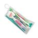 Complete hand cleaning pocket incl. Toothbrush + toothpaste + dental floss + lingual cleaner Everything you need to maintain your mouth.
