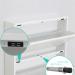 Freestanding Shoe Storage Cabinet Ultra Thin Shoe Home Cabinet Door Flip Bucket Entry Small Unit Storage 15cm Narrow Shoe Rack Carbon Steel Furniture for Slippers Sneakers Heels Boots (Color : Bl - Buy Online on GoSupps.com