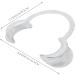 Doumneou 3pcs Autoclavable Teeth Whitening Lip & Cheek Retractor - Dentist Mouth Opener for Repeated Use - Buy Online on GoSupps.com