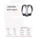 Adjustable Clavicle Support Brace for Men Women Back Posture Corrector for Bad Posture Improve Shoulder Alignment Upper Back Sup (Color : Black Size : Small-S) Handmade Full moon lofty ambition - Buy Online on GoSupps.com