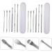 Healeved Ear Cleaning Tools Set - 4 Pcs Spring Ear Pick Kit for Ear Wax Removal - Buy Online on GoSupps.com
