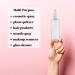 JND Plastic Spray Bottle Fine Mist 2 Oz - Refillable & Portable - Leak Proof - 2 Pack 60 ml - for Household, Essential Oils, Cleaning & Perfume - Buy Online on GoSupps.com