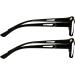 TruVision Blue Light Blocking Reading Glasses - 2 PK Black & Tortoise - 2.50 Strength | International Shipping Available - Buy Online on GoSupps.com