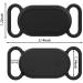 Buy MLEHN Silicone Protective Case for Samsung Galaxy SmartTag 2 - Soft Scratch-Resistant Tag for Dogs & Cats - Smart Gray - Buy Online on GoSupps.com